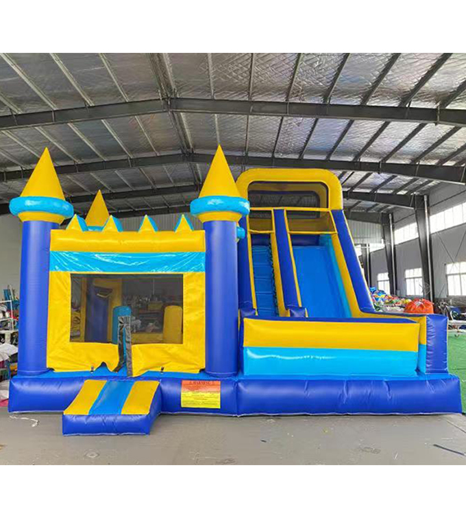 Коммерческий класс 4 в 1 детский надувной дом для принцесс из 0,55 ПВХ брезента из Гуанчжоу надувные