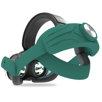 Courroie de tête multicolore pour casque Meta Quest3 VR Courroie de tête réglable Bande de tête