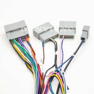 Autoradio Android Stéréo <span class=keywords><strong>Lecteur</strong></span> DVD Canbus Faisceau de câblage automobile Connecteur Amplificateur DSP pour Honda Vezel Stepwagon - Product Image 4