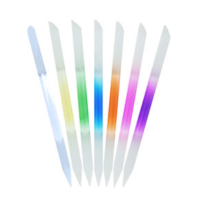 התאמה אישית מקצועית מסמר קובץ מניקור מניקור מניקור קריסטל פושר ציפורניים קובץ 2 ב 1 זכוכית סוחר - Product Image 6