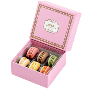 wholesale custom gift paper individual 12 macaron box for 12 macaron