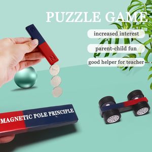 Imán Científico para Niños, Imán de Barra Pequeño con Identificación de Norte y Sur para Estudiantes, Maestros, Experimentos Científicos, Educación Física - Product Image 5