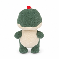 Peluche Dinosaure T-Rex Personnalisée et Vive, Jouet en Peluche Doux pour Enfants, Mascotte Adorable pour Cadeau d'Enfant