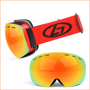 2022 OEM Logo Anti-Fog Men Womens Protection Snowboard Custom Snow <strong>Goggles</strong> Magnetic Ski <strong>Goggles</strong> - Product Image 5