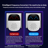 Répulsif Souris Intelligent à Résonance Acoustique par Impulsions IA, Répulsif Souris Ultrasonique Haute Puissance pour Usage Domestique