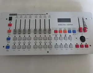 DMX240 라이트 컨트롤러 무대 DMX512 콘솔 DJ 조광기