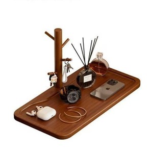 Jewelry <b>Rack</b> Tray Rectangle Standing Type Multifunction Desktop Storage Organizer Entryway Living Room Key Holder <b>Glasses</b> Stand - Product Image 4