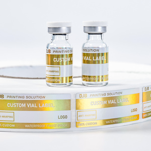 Étiquettes en vinyle double face pour flacons de 10 ml et 5 ml, pour emballages cosmétiques, étiquettes pour emballages de poudre de peptides, étiquettes pour flacons de 3 ml - Product Image 4