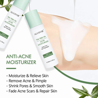 Kit de soins anti-acné pour le visage à l'arbre à thé bio naturel beauté coréenne Anti-acné hydratant