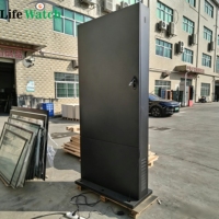 Kiosco de Señalización Digital LCD para Exteriores de 75 Pulgadas, Tótem IP66 con Brillo de 3000nit, Sistema Operativo Android/Windows, Anti-UV, para Parques, Aeropuertos y Comunidades