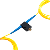 Modo único 0-60dB SC LC FC UPC Atenuador de fibra óptica variable VOA en línea VOA