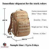 OEM Tactical Rush 12 Sac à dos Molle Sac à dos Pack 25 Litres Everyday Carry Outdoor Sac à dos