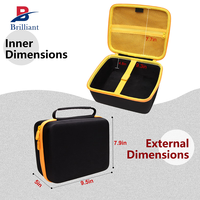 Étui de transport personnalisé en EVA avec fermeture éclair pour routeur sans fil DCW600B/DWP611 20V Max XR - Sac de protection de voyage simple et décontracté pour 2-3 outils