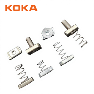 Dado a molla a T in acciaio zincato per profili a U Unistrut, molto venduto - Product Image 6