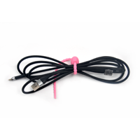 Attaches de câble en caoutchouc multi-usages Gestion des câbles Wrap Sac Clip Accessoire Coloré Réutilisable Silicone Zip Ties
