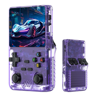 Nouvelle console de jeu portable RX6S Pro de 3,5 pouces, double joystick, 64 Go, système de jeu rétro Linux, émulateur de console de jeu vidéo