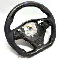 Volant de direction sport en fibre de carbone pour BMW E82 E87 E90 E92 E93 M3, accessoires de voiture