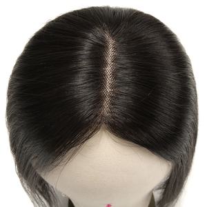 ผมแท้เรมีลูกไม้หนา100% น้ำหนักเบาสำหรับผู้หญิงผมแท้แบบบราซิลยาว8นิ้วสามารถย้อมผมได้ทุกสี - Product Image 4