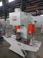Presse hydraulique à colonne unique Boreino C-type personnalisée avec table extensible 100/250t, servomoteur à rotor, réservoir sous pression et roulement