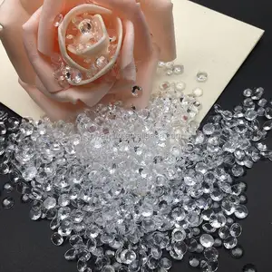 SS12 Factory Wholesale - High Quality And Cheap Transparent Flat Back Non Hotfix Rhinestone For Nail Art