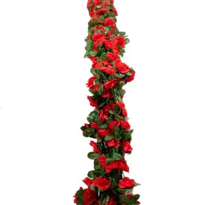 Artificial Rose Vines 200cm Above High Simulation <b>Wedding</b> Home Decor <b>Prop</b> - Product Image 5