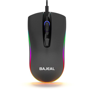 Bajeal Wired Gaming <b>Mouse</b> 5 Buttons RGB Backlit Optical Sensor Right Hand Ergonomic USB for PC Laptop - Product Image 1