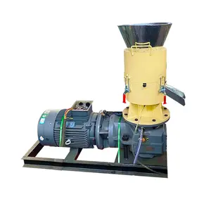 Nouveau type de compresseur de paille de balle de riz granulateur moulin à granulés machine à granulés de bois pour la fabrication de granulés de charbon de bois