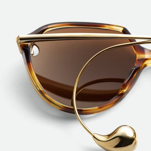 Bottega BV Fashion Irregular Sunglasses UV Block Eyewear for Men Women Outdoor Vacation Shopping Daily Use Veneta - Product Image 6