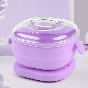 Wax Warmer Replacement Pot Heat-resisting <b>Silicone</b> Bowls Non-Stick Pan Liner Easy Clean Hair Removal Melting Waxing Bowls - Product Image 3