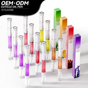 JTING Huile pour cuticules naturelle et nutritive, 15 saveurs, tubes de 3 ml, faible MOQ, personnalisation gratuite, conception de logo OEM pour marque privée - Product Image 1