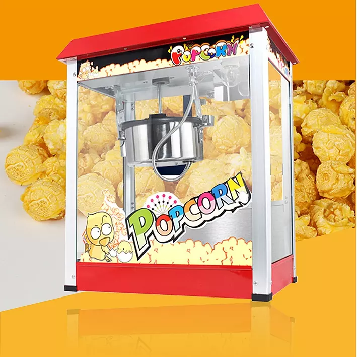 Полностью автоматическая машина для приготовления попкорна Foodsense, коммерческая электрическая сферическая машинка для приготовления попкорна нового типа