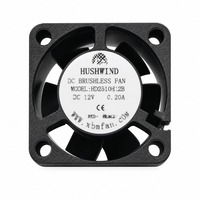 Ventilateur de refroidissement sans balais DC 25 mm 12 V 0,20 A HD2510H12B Mini ventilateur axial pour imprimante 3D et ordinateur