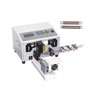 Computadora automática de alta velocidad precio bajo 4sqmm dos cables electrónicos cables máquina automática de corte y pelado - Product Image 1