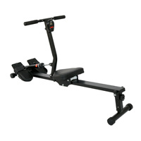 Máquina de remo portátil para gimnasio en casa, cilindro hidráulico de un solo Scull, equipo de Fitness para construcción de hierro para remeros deportivos de interior