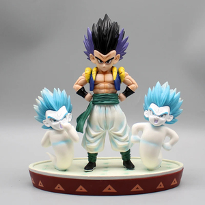 Figurine de Manga Dragon Gotenks <span class=keywords><strong>Super</strong></span> <span class=keywords><strong>Saiyan</strong></span> Trunks Son Goku de 20cm à <span class=keywords><strong>3</strong></span> têtes modifiées Statues de dessin animé en PVC - Product Image 6