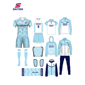 맞춤형 속건 축구복 청소년 및 남성 축구 유니폼 셔츠 포함 완벽한 축구 세트 - Product Image 3