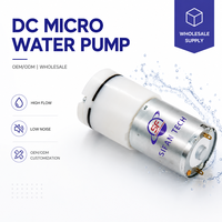 Micro-pompe à eau DC 12V à faible bruit, personnalisable OEM/ODM pour pulvérisateur, machine à café, humidificateur portable