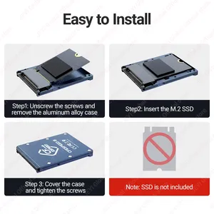 Adaptateur JEYI CFexpress Type B vers M.2 2230 NVMe SSD, <span class=keywords><strong>carte</strong></span> <span class=keywords><strong>mémoire</strong></span> d'extension PCIe 4.0 pour Canon Nikon Z9 Z7 Z6 R3 R5 OEM - Product Image 6