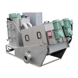 Máquina deshidratadora de prensa de tornillo Tratamiento de aguas residuales para depuradora de aguas residuales en la industria ecológica - Product Image 4