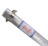 Conductor de Aluminio AAAC de 400 mm, Alta Resistencia a la Tracción, Tamaño Personalizado, para Construcción Industrial y Ferroviaria