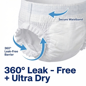 <span class=keywords><strong>Culottes</strong></span> absorbantes pour adultes avec protection anti-fuites 3D contre l'incontinence - Product Image 3