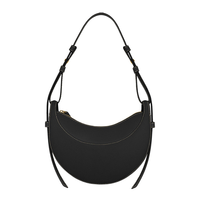 Sacs croissant POLE pour femmes en gros, design de niche, luxe léger, sacs de selle à porter sous le bras, utilisables en bandoulière et en sac travers.