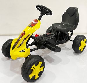 Nuevo paseo en coches niños carreras juguete sólido niños volante bicicleta niños Juguetes Coche cuatro ruedas <span class=keywords><strong>Pedal</strong></span> Go Kart batería coche para niños - Product Image 5