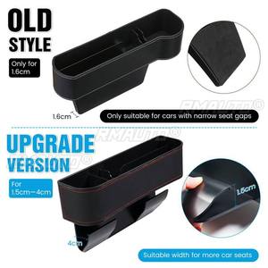 Car Seat Storage Box Seat <b>Gap</b> Slit Pocket Catcher Organizer Universal Car Seat Organizer Card Phone Key Holder Pocket - Product Image 3