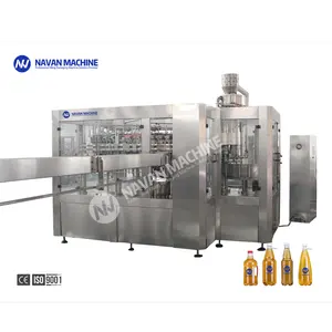 Beer Filling Equipment Automatic Rotary PET Bottled Beer Production Line