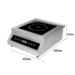 Table de cuisson à induction commerciale haute puissance 5000W, brûleur plat, commande tactile, plaques à wok, cuisinière à induction commerciale - Product Image 1