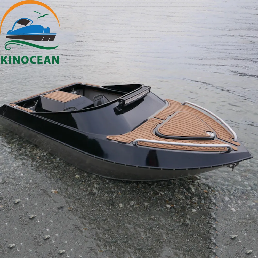 2023 Kinocean Sea Sailing alluminio Jet Racing Ski Boat Dual Console per l'intera vendita