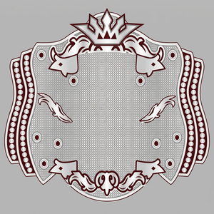 Ceinture de lutte personnalisée, cadre argenté, accents rouges, ceinture de championnat en métal, équipement sportif, ceinture de lutte personnalisée, cadre argenté - Product Image 1