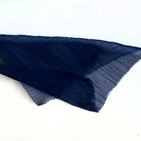 Tissu en crêpe de chiffon 35 g/m² léger et fluide pour protection solaire, cardigan, hijab, voile de mariage