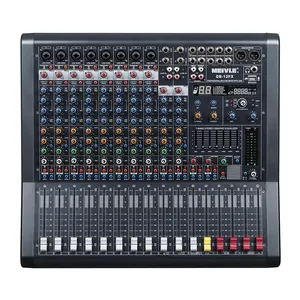 Professional studio audio stereo broadcast console 10 channel Mixer for Pa system